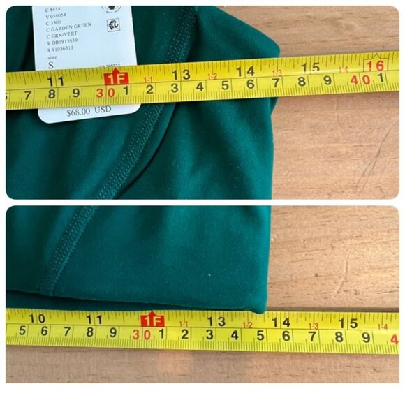 Free People Movement HATCH SMALL Never Better Square Neck Maternity Bra Green - Picture 6 of 6